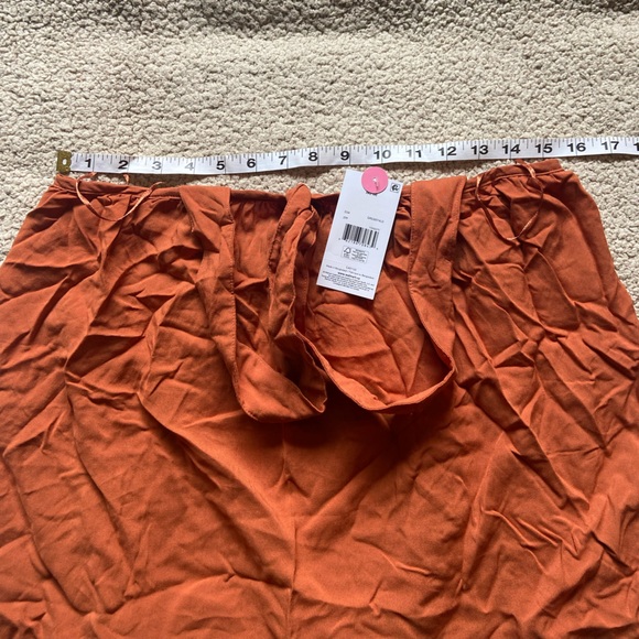 🌸 George 🌸 burnt orange flowy tank top - Picture 6 of 6